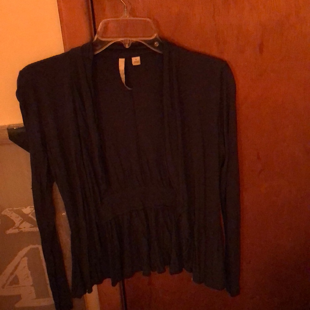 Tee shirt cardigan